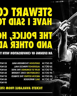 Stewart Copeland Salt Lake City
